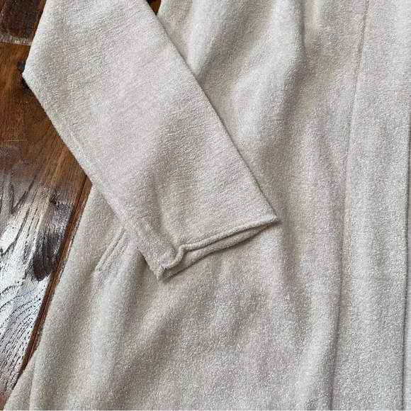 Barefoot Dreams Cozychic Lite Hooded Cardigan Sand Dune Small - Picture 3 of 11